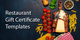 Restaurant Gift Certificate Templates (7+ Editable & Printable)