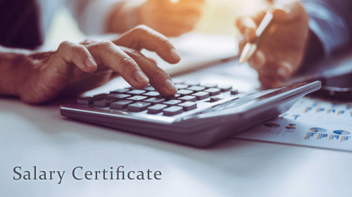 13+ Salary Certificate Formats (PDF, Word)
