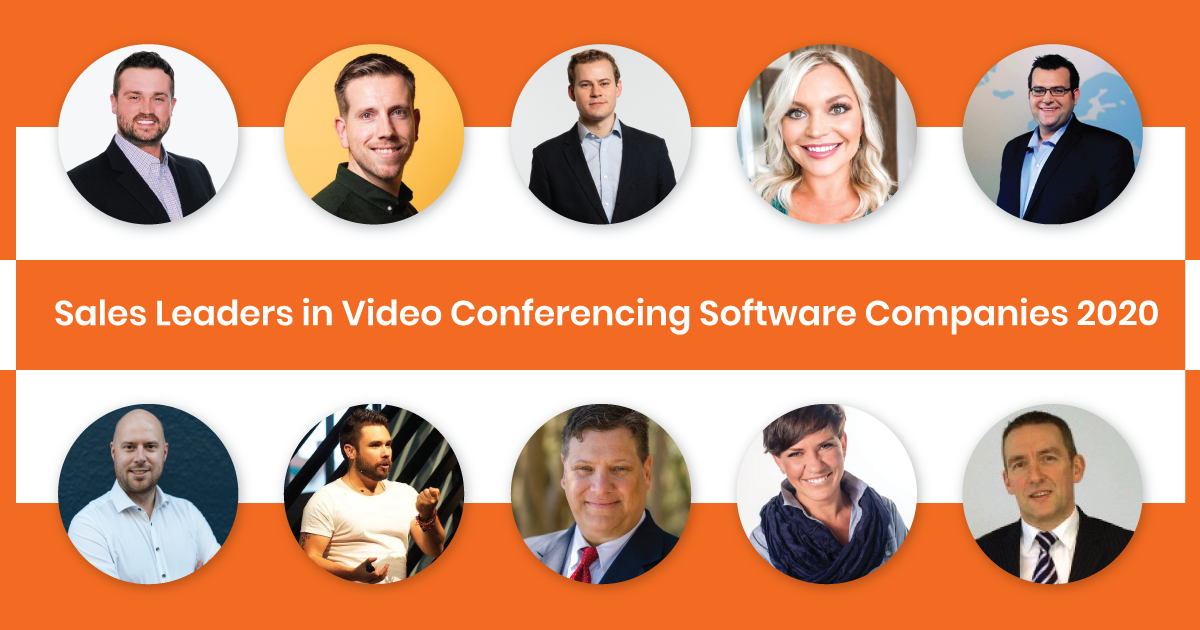 Sales Leaders in Video Conferencing Software Companies 2020
