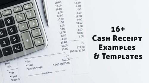 19+ Cash Receipt Examples Templates in Word Excel and PDF