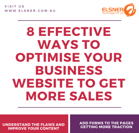8 Effective Ways To Optimize Your Business Website To Get More Sales
