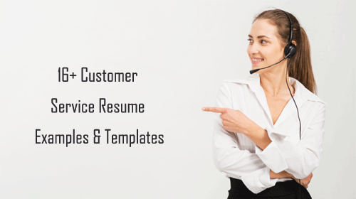 FREE 16+ Customer Service Resume Templates Examples Word PDF