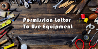 Permission Letter To Use Equipment (Format & Sample Request Letters)