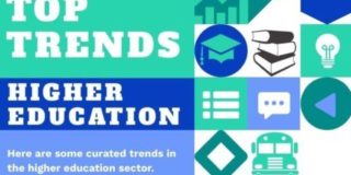Trends In Higher Education - e-Learning Infographics