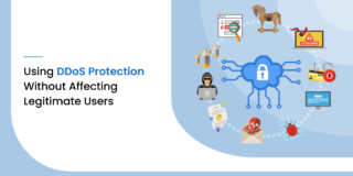 Using DDoS Protection Without Affecting Legitimate Users