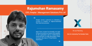 Interview with Rajumohan Ramasamy, CEO at Xmplar