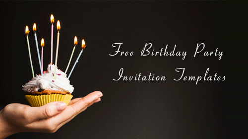 34+ Free Birthday Party Invitation Templates MS Word PDF