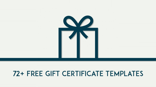 72+ FREE Gift Certificate Templates Word DOC | PDF