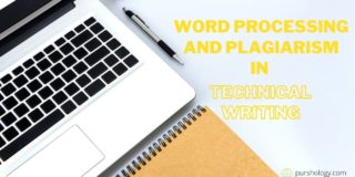 Plagoarism in technical writing