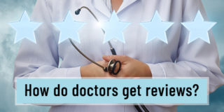 How do doctors get reviews?