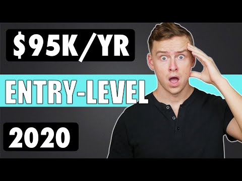 The HIGHEST PAYING Entry Level JOBS!