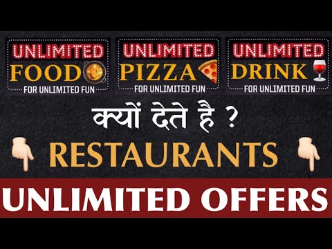 Why RESTAURANT Give Unlimited Offers | Restaurants Marketing Strategy || The Business Mind