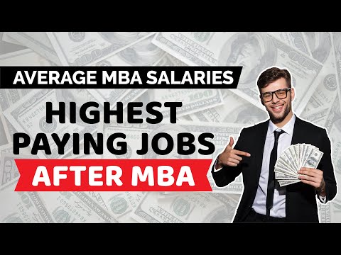 Average MBA Salaries | Highest Paying Jobs after MBA | MIM ESSAY