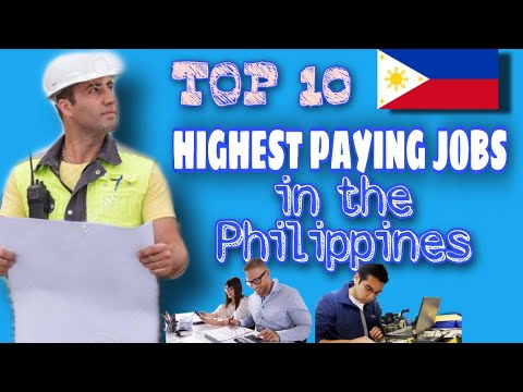 TOP 10 HIGHEST PAYING JOBS IN THE PHILIPPINES