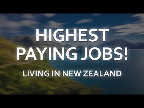 Highest Paying Jobs New Zealand