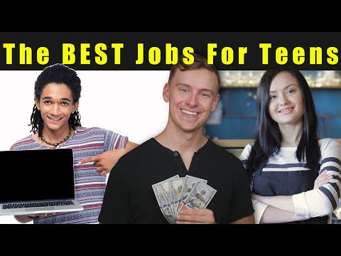 The BEST Jobs For Teens HIGH PAYING Part Time Jobs