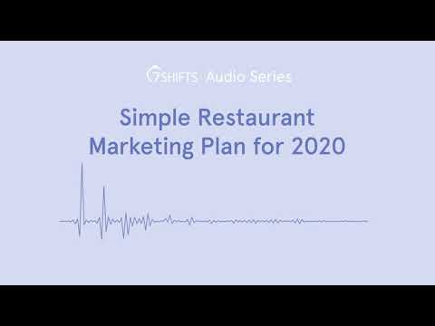 How to Create a Restaurant Marketing Plan 2020 Audio Series