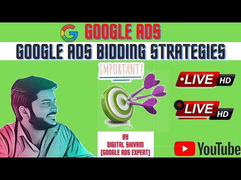 Google Ads bidding strategy in 2020|2021 |Digital marketing course in 2021