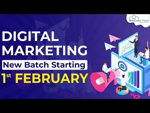 LIVE Digital Marketing 3 Months Course | Starting from 1st February 2021 | WsCube Tech