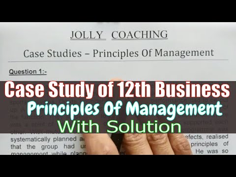 business studies case studies management