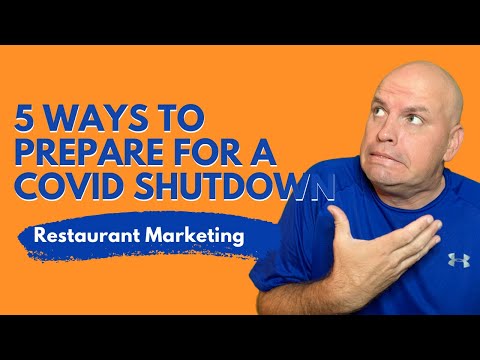 5 Ways Restaurants Can Prepare for a COVID Shutdown | Marketing Strategies