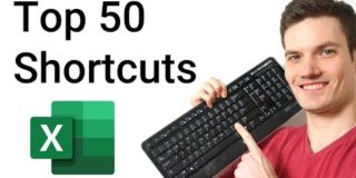 Top 50 Microsoft Excel Shortcut Keys