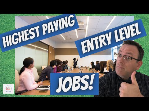 TOP 10 HIGHEST PAYING ENTRY LEVEL JOBS High paying jobs for recent college graduates