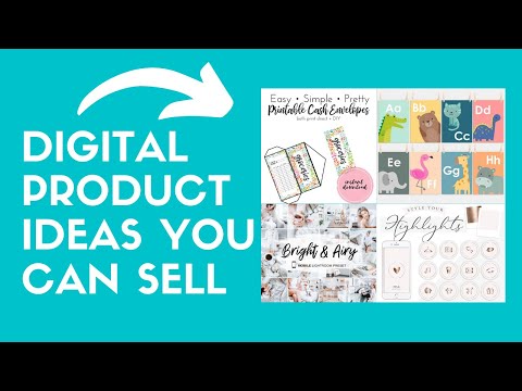60+ Digital Product Ideas To Sell On Etsy To Make Passive Income in 2021