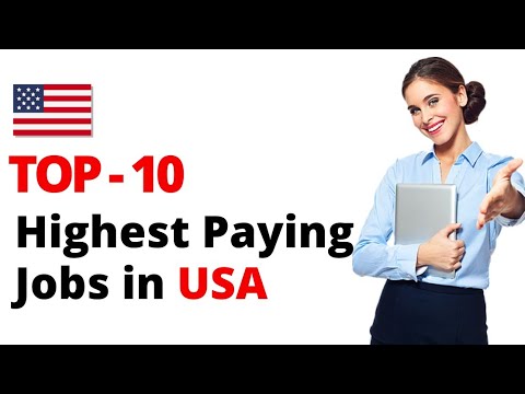 Top-10 highest paying jobs in USA