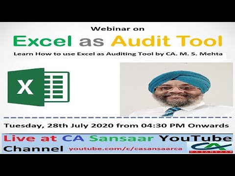 Using Excel as an Auditing Tools Excel Tips and Tricks | How to use Excel as an Audit Tool
