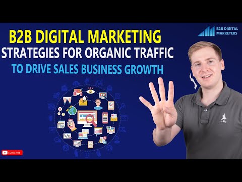 The Best 4 B2B Digital Marketing Strategies for ORGANIC TRAFFIC [TO DRIVE LEADS IN 2021]