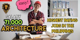 Highest Paying Jobs in the PHILIPPINES 2020 | in ARCHITECTURE | JOB List #Highest #PayingJobs