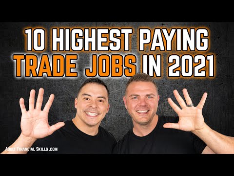 10 Highest Paying Trade Jobs of 2021