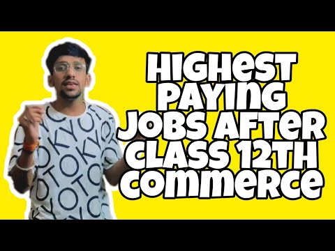 Highest paying jobs for commerce stream | career options for commerce students