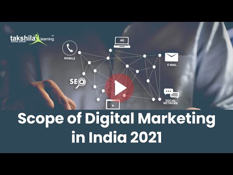 Scope of Digital Marketing in India 2021 : Scope of Digital Marketing in India in Future