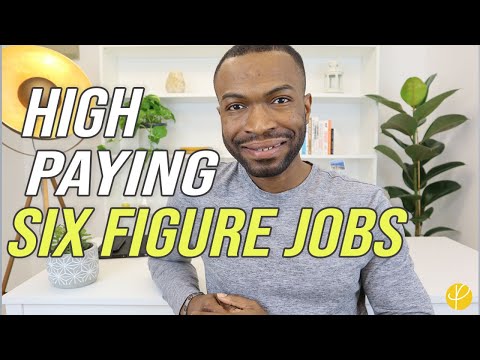 10 HIGH PAYING JOBS for 6 FIGURES Degree No Degree