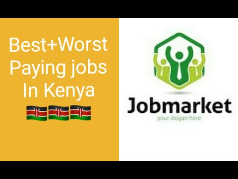 TOP 10 BEST PAYING JOBS IN KENYA VS TOP 10 WORST PAYING JOBS IN KENYA