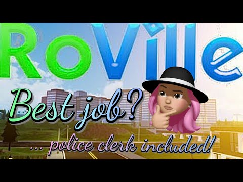 Best paying job in Roville with Police Clerk included Update Roblox Roville 2020