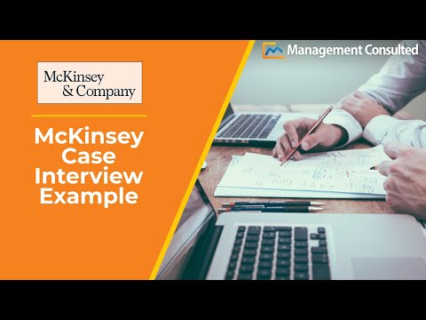 McKinsey Case Interview Example Market Study