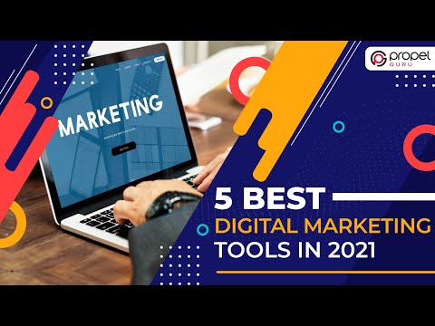 5 Best Digital Marketing Tools in 2021