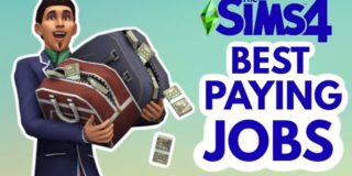 The HIGHEST PAYING JOBS 💰 in The Sims 4 *earn big bucks* #TheSims4 💵
