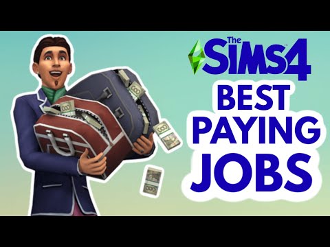 The HIGHEST PAYING JOBS 💰 in The Sims 4 earn big bucks TheSims4 💵