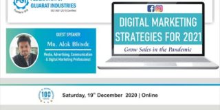 Webinar on “Digital Marketing Strategies for 2021” held on 19.12.2020