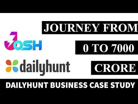 dailyhunt business case studyDAILYHUNT BUSINESS MODEL IN HINDI unicorn startup KAROSTARTUP