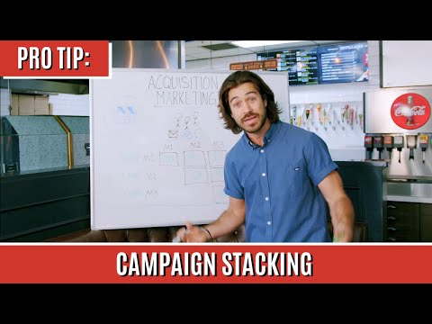 Restaurant Marketing Pro Tip Campaign Stacking