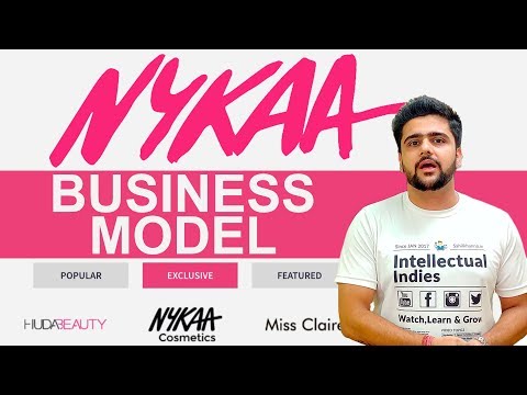 NYKAA Business Model | How Nykaa Earns? | Case Study | Hindi