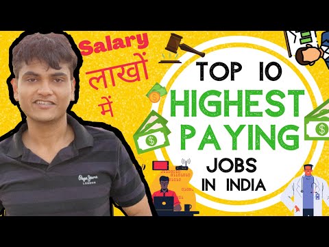TOP 10 HIGHEST PAYING JOBS IN INDIA|SALARY IN LAKHS/MONTH |BEST JOBS IN INDIA|HINDI |By STORIES&more