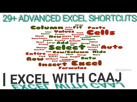 29+ 🤩🤩 Free Live Examples of 29+ Advanced Excel Keyboard Shortcuts 2020 |Best excel shortcuts