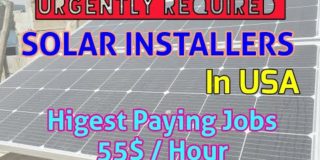 Solar Installer Jobs in United States | Highest Paying Jobs | Pay 55$ per Hour