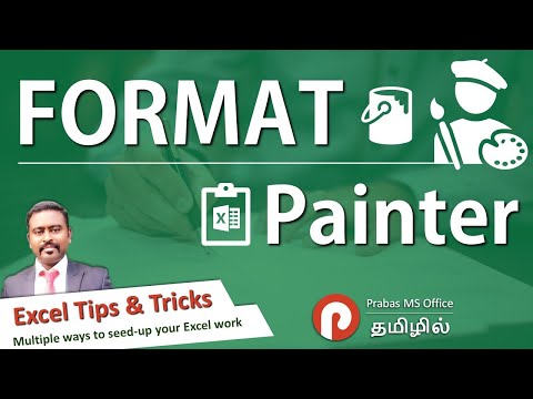How to use Format Painter in Excel | Excel Tips and Tricks in Tamil | Prabas MS Office